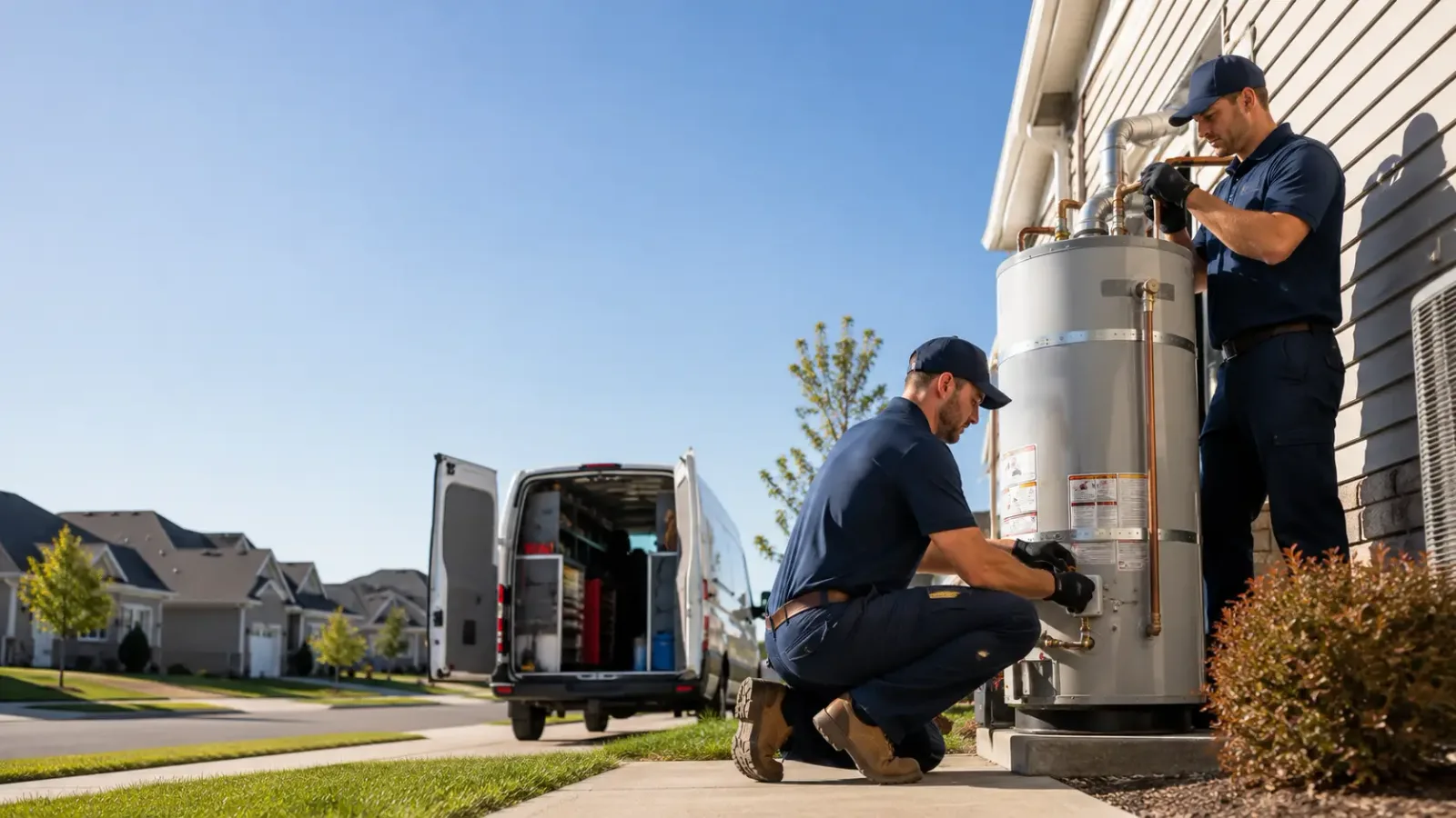 Water Heater Installation in Milfay, OK